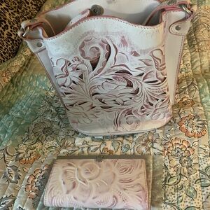 Patricia Nash Handbag with Matching Wallet
